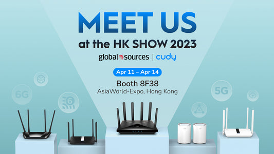 Cudy to Showcase Latest Products at Global Source Hong Kong Spring Show 2023