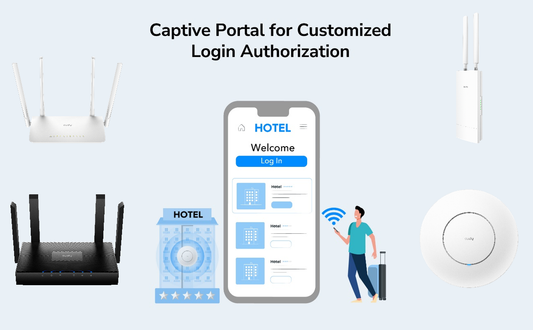 Cudy WR1300 and WR3000 now Supports Captive Portal