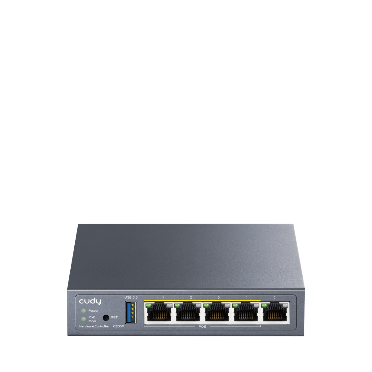 2-IN-1 SMB Router / AP Controller with 4 PoE+ Ports, C200P 1.0