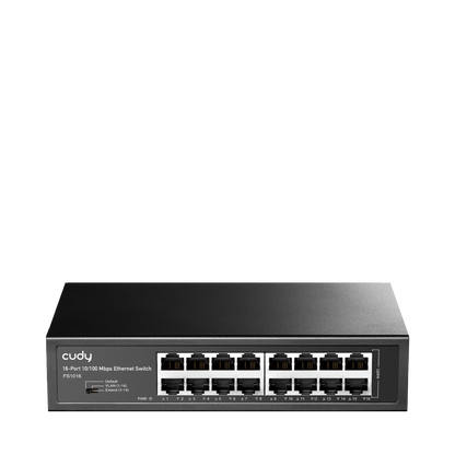 16-портовый Ethernet-коммутатор 10/100 Мбит/с, FS1016 1.0