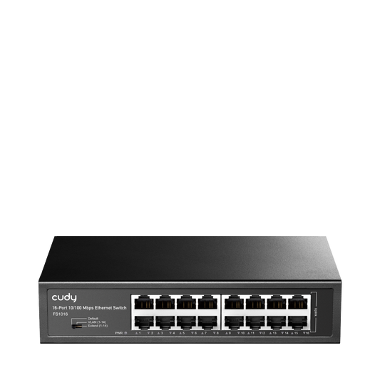 16-Port 10/100 Mbps Ethernet Switch, FS1016 1.0