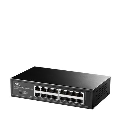 16-портовый Ethernet-коммутатор 10/100 Мбит/с, FS1016 1.0