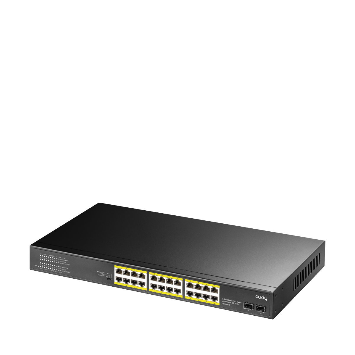 24-GbE PoE Switch with 2 Uplink SFP, GS1028PS2 2.0