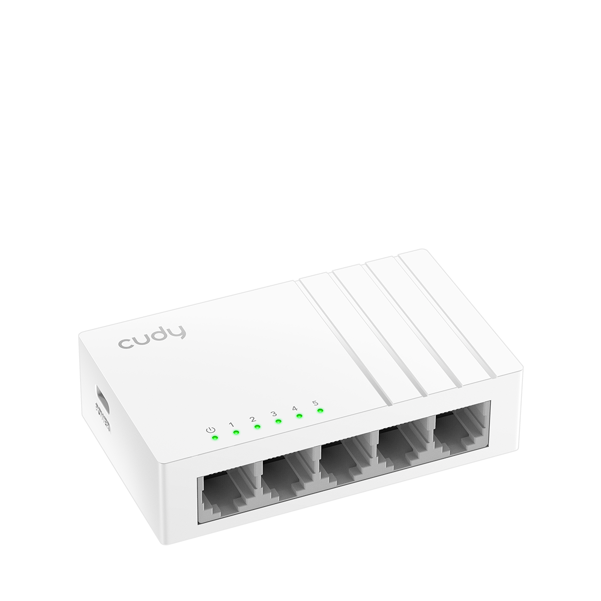 带 USB-C 电源插孔的 5口千兆以太网交换机, GS105U 1.0