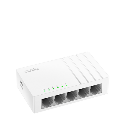 带 USB-C 电源插孔的 5口千兆以太网交换机, GS105U 1.0