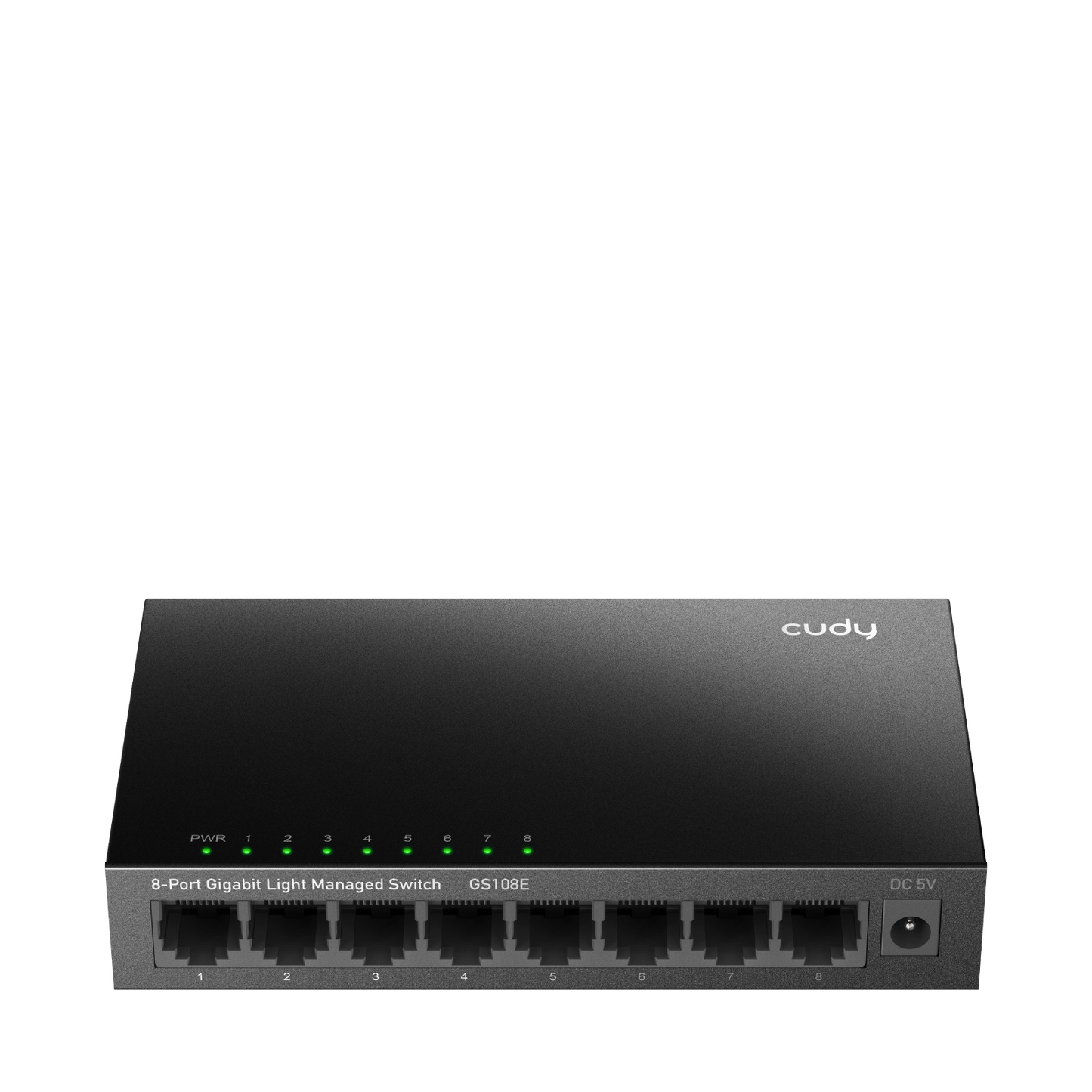 Switch gestionable ligero Gigabit de 8 puertos, GS108E 1.0