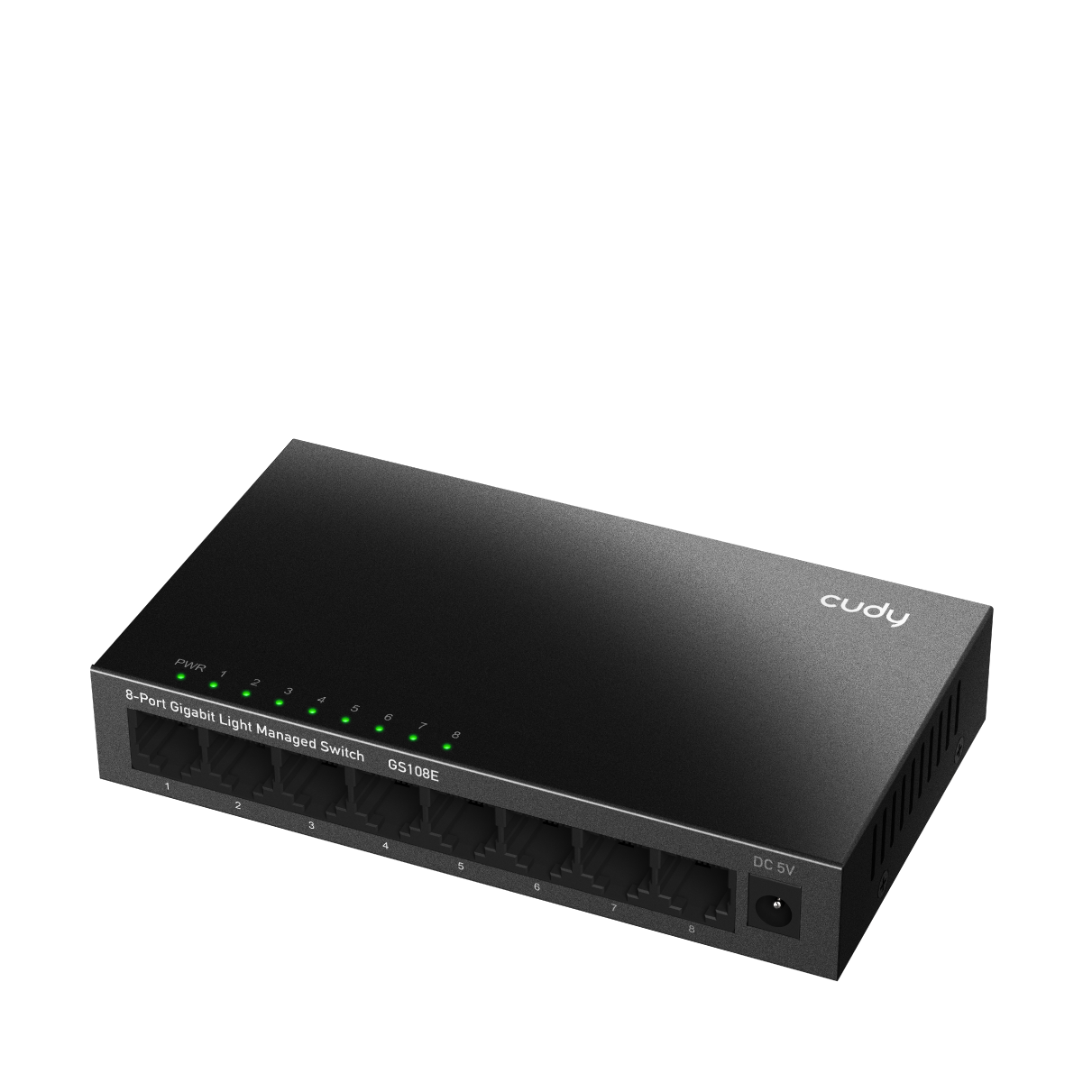 8-Port Gigabit Light Managed Switch, GS108E 1.0