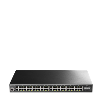 48-GbE PoE L2 Managed Switch with 4-SFP+, GS2048PS4 1.0