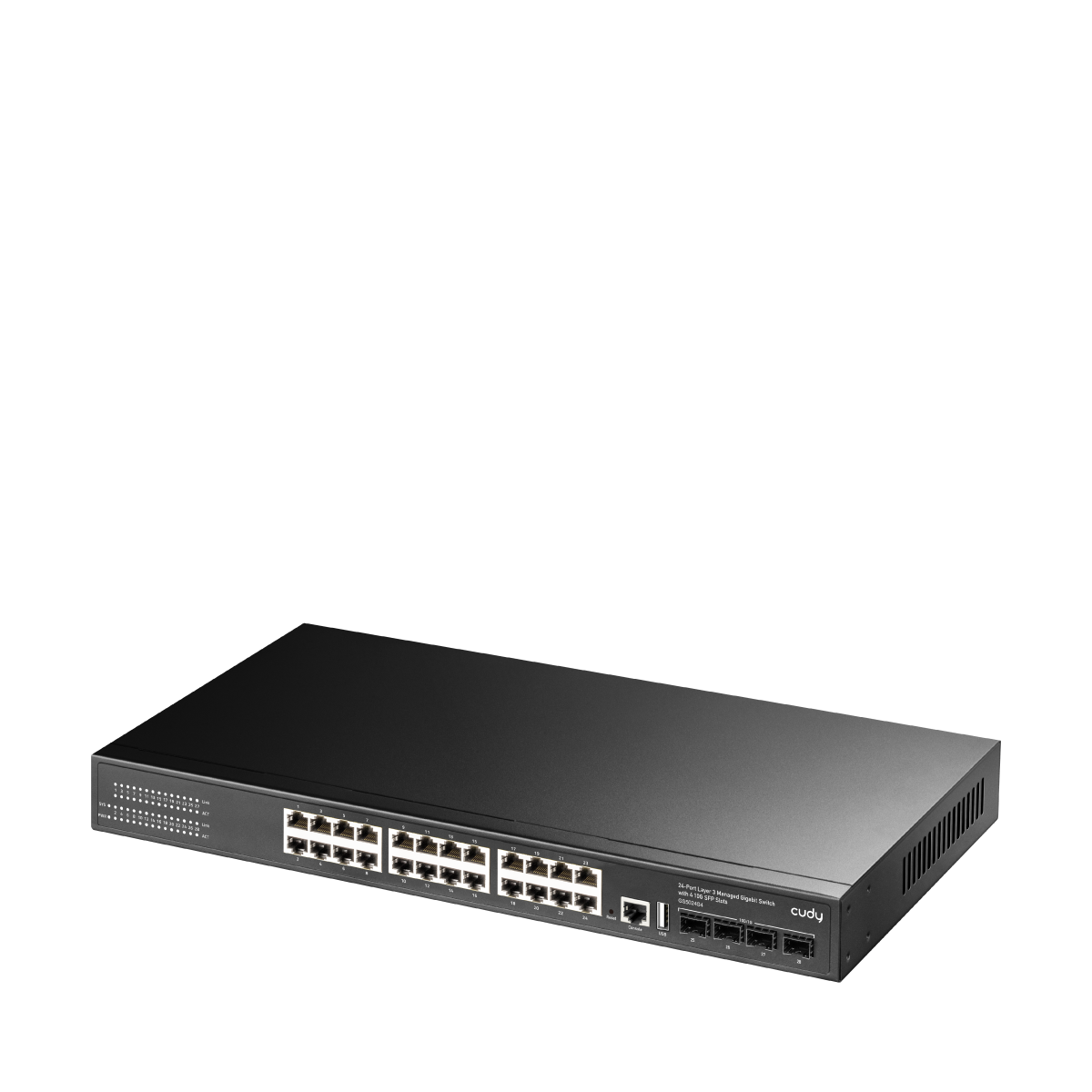 24-GbE 4-SFP+ L3 Managed Gigabit Switch, GS5024S4 1.0