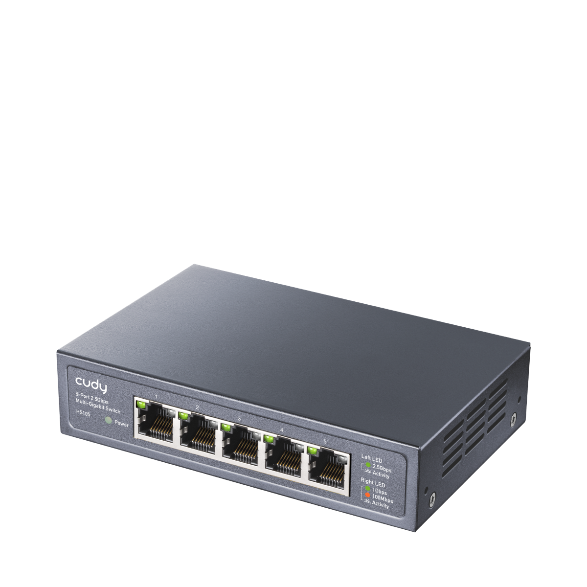 5-Port 2.5G Unmanaged Switch, HS105 1.0