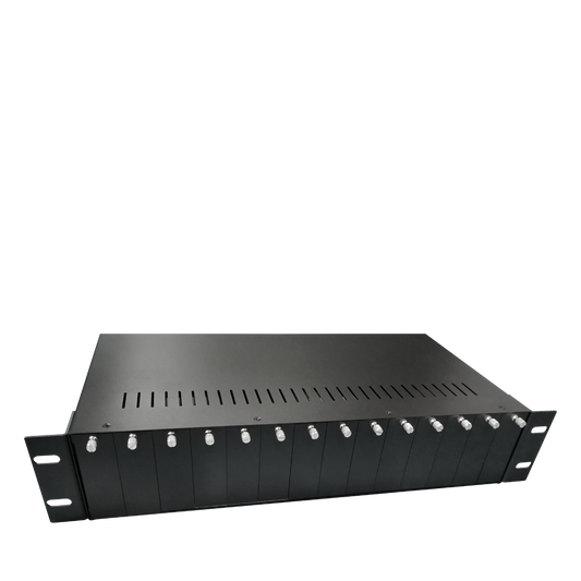 2U 19-Inch 14-Slot Dual Power Chassis, MC1402 1.0