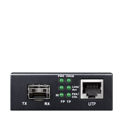 Convertidor de medios Gigabit Ethernet, MC220 1.0