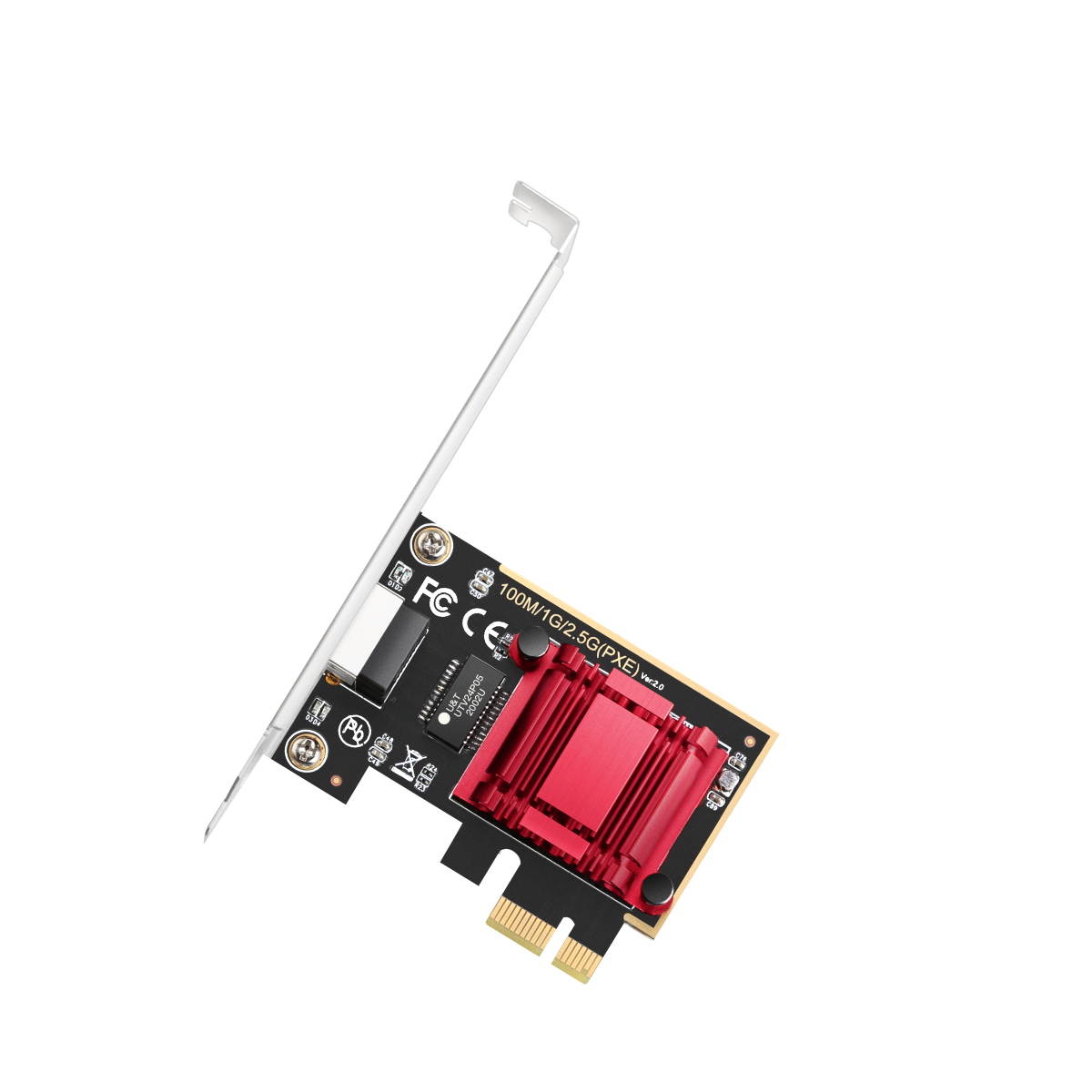 Adaptador Ethernet PCI-E de 2,5 Gbps, PE25 1.0