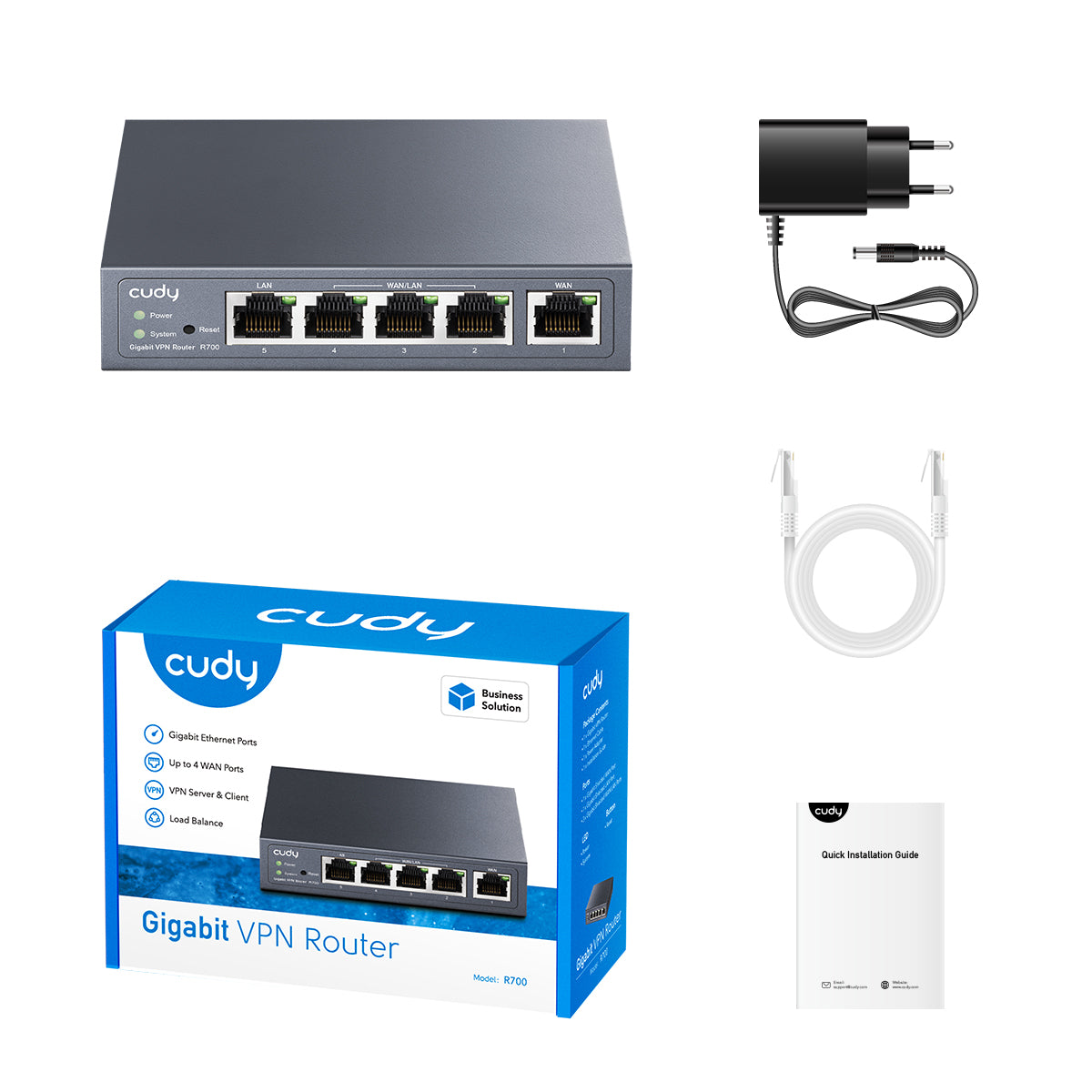 Gigabit-Multi-WAN-Router, R700 1.0