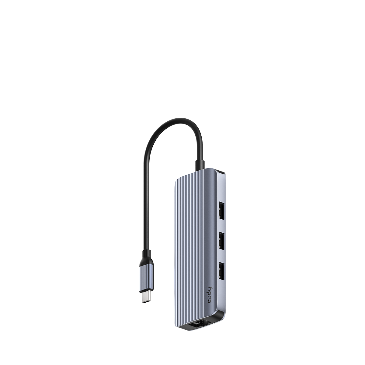 6-In-1 USB-C Hub with Gigabit Ethernet Port, UH606 1.0