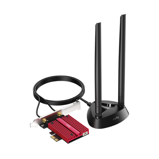 AX5400 Wi-Fi 6E Bluetooth 5.3 PCI-E Adapter, WE4000 2.0