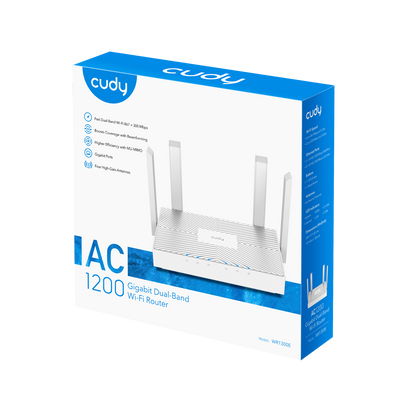 Router Wi-Fi AC1200, WR1300E 1.0