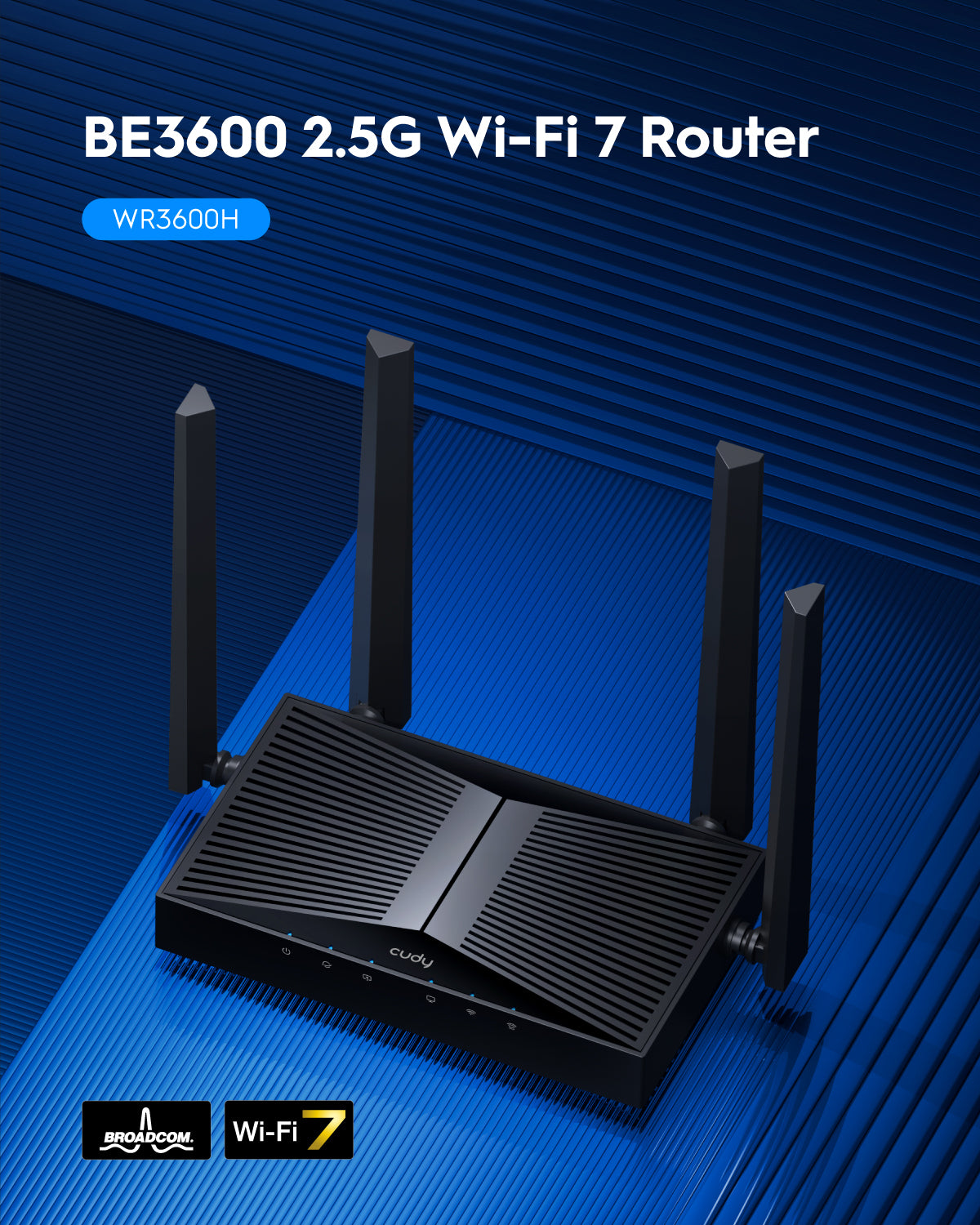 BE3600 2.5G Wi-Fi 7 路由器, WR3600H 1.0